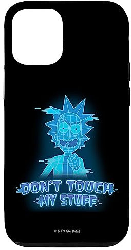 iPhone 12/12 Pro Rick and Morty Rick says Don't Touch My Stuff Case