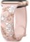 Mastten Floral Gravés Band Compatibles avec Bracelet Apple Watch Femme - Élégant Fleurs Bracelet pour iWatch SE 44mm 45mm 46mm 49mm, Band en Silicone Souple pour iWatch Series 10 9 8 7 6 5 4 3 2 1