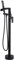 XJTNLB Robinet Baignoire Ilot Noir Mitigeur Bain Douche Cascade Robinet Mitigeur et Douche de Salle de Bain Baignoire