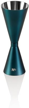 Slim Jigger Nocturn, 3/6 cl, Ø 5 cm, Höhe 13 cm, blau matt - HLC, Chromnickelstahl 18/10