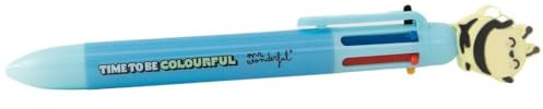 Mr. Wonderful - Boli mehrfarbig Biene - Kugelschreiber mit 6 Farben - Time to be colourful