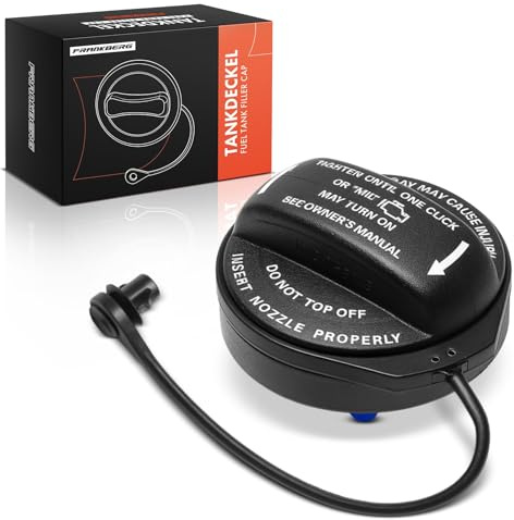 Frankberg Tankdeckel Tankverschluss 8K0201550P 8K0201550E | Kompatibel mit A4 Allroad 8KH, A5 Sportback 8TA, Q5 8RB, A5 Cabriolet 8F7, A4 Avant 8K5, Q5 Van 8RB, A4 8W2 8WC, A5 8T3