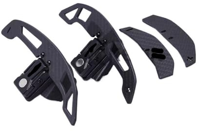 Palette Shifter Paddle Leve del cambio magnetiche al volante in fibra di carbonio per auto per Golf 7 per 8 GTI R estensione