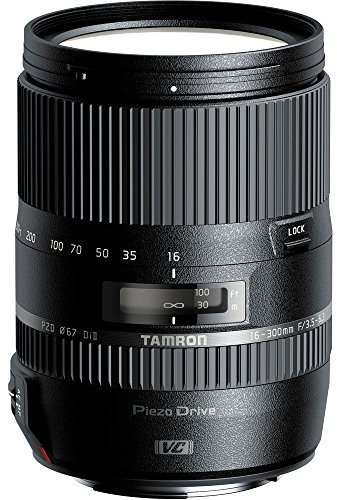 Tamron 16 – 300 mm f/3.5 – 6.3 Di II VC PZD objetivo Macro para cámaras Nikon (afb016 N-700) – (Certificado Reformado)