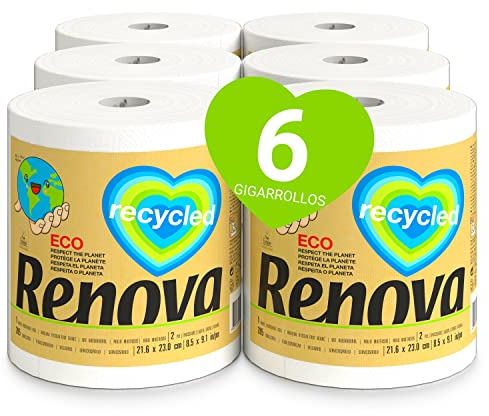 Renovagreen Papierhandtuch, 100% recycelt, 6 Stück