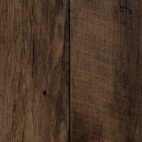 PVC Bodenbelag Meterware Holzoptik dunkel CV Belag in Nussbaum Optik ideal für Wohnzimmer Vinylboden Meterware in 200 300 und 400 cm Breite | Variante : 2m x 5m