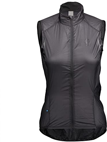 Scott RC Weather Ultralight WB Damen Fahrrad Windweste schwarz 2025: Größe: XS (34/36)