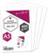 younikat 50er Set blanko Bastelkarton I DIN A5-400 g I DIY I Karte zum Selbstgestalten Basteln Malen und Beschreiben I für Scrapbooking und vieles mehr I weiß I dv1002