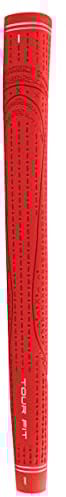 Tour Fit Golf Putter Grip Men's Standard Golf Pistol Putter Grip Rubber Grip (Red)
