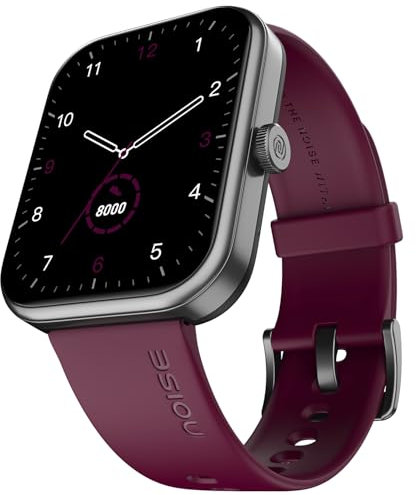 Noise Pulse 2 Max 1.85 Display, Bluetooth Calling Smart Watch, 10 Days Battery, 550 NITS Brightness, Smart DND, 100 Sports Modes, 150+ Cloud-Based Watch Faces, Smartwatch for Men and Women