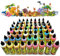 malmit® Window Color Auswahl aus 61 Fenstermalfarben Fensterfarbe Fensterbild Malfarben ((364) Kontur Glitter Silber 80ml)