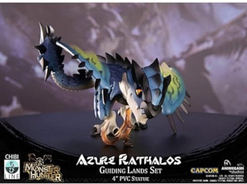 Animegami Chibi - Monster Hunter PVC (Azure Rathalos) PVC Figurine