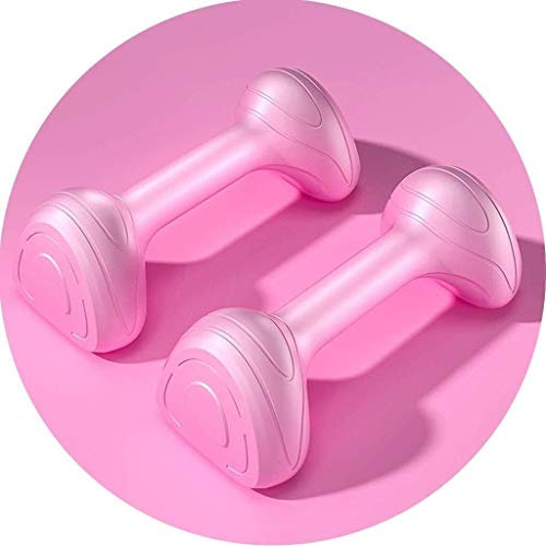 Fitness-Hanteln, Damen, Anfänger, Paar kleine Hanteln, Yoga, Aerobic, Hilfshanteln, Zuhause, Freizeit, Sportgeräte, Hanteln, Hanteln, Hanteln, Set (Rosa 1 kg x 2) (Rosa 2 kg x 2)