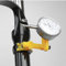 Fahrrad-Laufrad-Drehständer mit Messuhr, Professionelles Fahrrad-Laufrad-Zentrierständer, Fahrrad-Laufrad-Reparaturwerkzeug (Yellow)