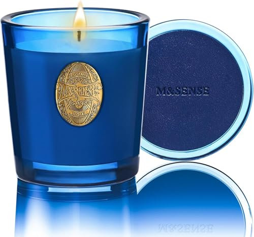 M&SENSE Duftkerze Die Sommernacht,260g Duftkerzen im Glas Natürliche Soja-Kerze,50 Stunden Brenndauer,Kerzengeschenke für Frauen & Männer,Geschenk Kerze