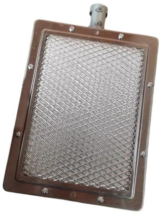 F Fityle BBQ Infrarotbrenner Searbrenner Hochleistungser Ersatz Grill Grill Grill Brenner Gasheizung Brenner für die Reisekochen, 22cmx17cm