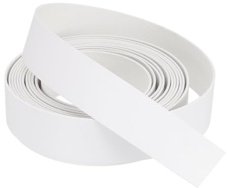 sourcing map Cinta de chapa de madera contrachapada flexible prepegada con adhesivo termofusible para restauración de muebles de 10 pies x 7/8 pulgadas