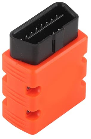 Tbest OBD2 KW902 ELM -Auto Diagnose -Werkzeug Auto -Scanner -Code -Leser für IOS Phone 12V Benzin Dieselfahrzeuge Orange Weiß Rot (ORANGE)