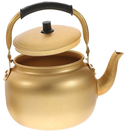 VERDANVERSE Hervidor de Agua de Aluminio para Cocina Tetera Práctica para Calentar Agua Estufas de Gas y Resistente Altas y Corrosión para y Bebidas