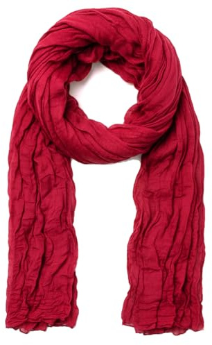 Van Der Rich ® - Leichter Plissee-Halstücher Stola für Sommer Herbst Modeaccessoire - Damen Herren