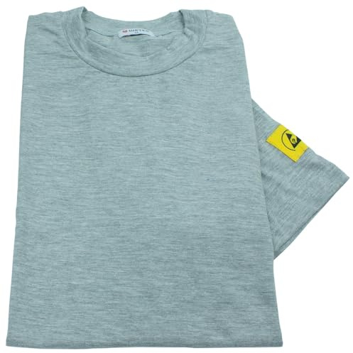 WETEC WETEC ESD-T-Shirt, M, 4% karbonisiertes Garn/Stoffgewicht: 150 g/m²