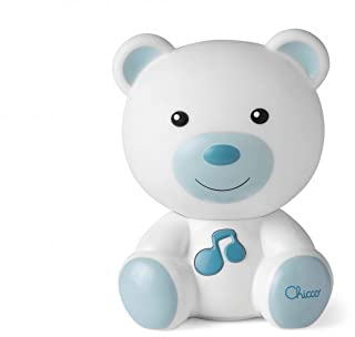 Chicco Veilleuse Dreamlight - Veilleuse Bleue, Boîte à Musique avec Musique Classique et New Age Relaxante, Veilleuse de Chevet et Lampe Portable, Jouet pour Bébé 0+ Mois