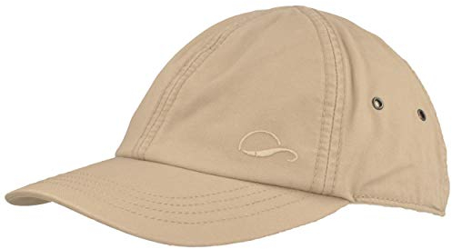 Gottmann Montana Hellbeige Baseball Cap Herrenbaseballcap Basecap Sommercap Kappe UV-Schutz 40+ (10 Beige, 56)