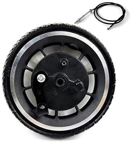L-faster 8-Zoll-Roller Rad Mit Bremse 8-Zoll-Vollrad Mit Trommelbremse 200mm Tubeless-Reifen Und Expansionsbremse Die Nabenbreite 45mm (Wheel with cable120)