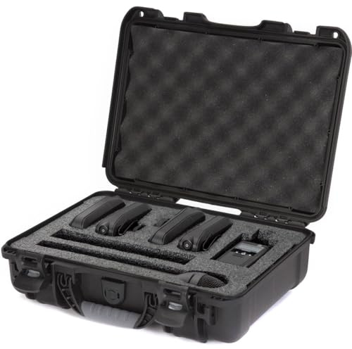 Nanuk 910 Waterproof Hard Case with Foam Insert for Rode Newsshooter Kit - Black (910-RO01)
