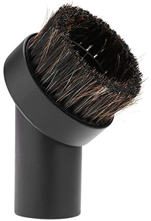 Brosse Crin de Cheval Universelle pour Aspirateur, Accessoire de Nettoyage de Sol 32mm 1 Pièce Élimination Efficace de la Poussière et Idéale pour les Petits Espaces