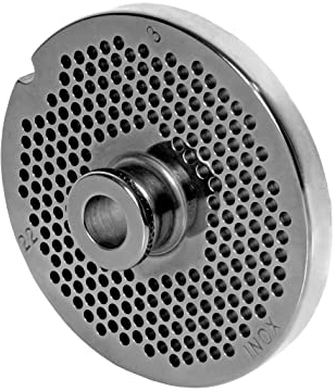 WolfCut Disques perforés en inox avec moyeu compatible avec hachoir GGG 22/TS, GGG 22/RS et GGG 22/AE (3 mm)