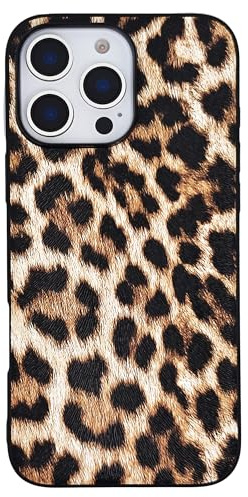 DMaos für iPhone 13 Mini Fall für Frauen, Leoparden-Design Kunstleder Abdeckung, Klassische Mode für iPhone13 Mini 5.4 Zoll - Braun