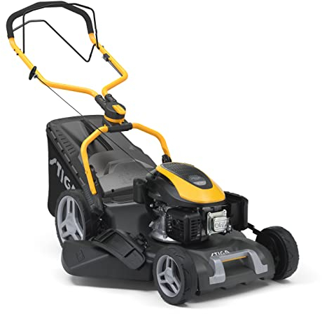 STIGA Combi 753 S Selbstfahrender Rasenmäher - 166ccm Motor, 51cm Schnittbreite, 60L Auffangbehälter, 4 in 1 Mähsystem