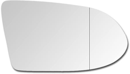 Ersatzspiegelglas Spiegelglas zum Kleben Außenspiegel Rechts Asphärisch passend für OPEL ZAFIRA A 1999-2005