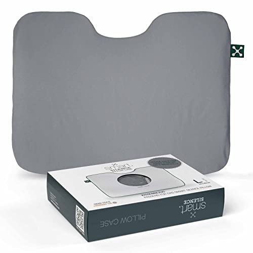 smartsleep smart® Silence Pillow CASE - Passgenauer Kissenbezug für das smart Silence Pillow I 100% Baumwolle I Oeko-TEX 100I weich und kuschelig für einen Guten Schlaf I (Rose)