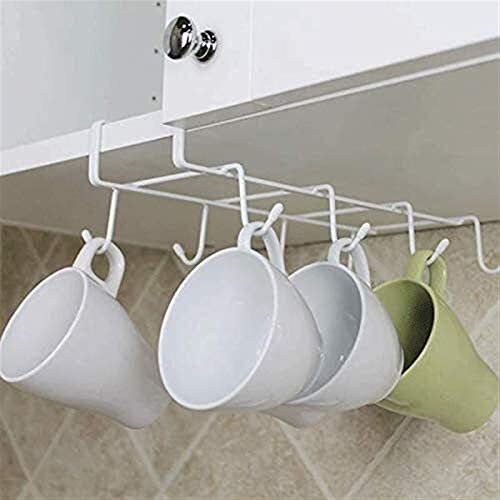FAMoUsGoods Escurridor de Platos Ganchos Almacenamiento Acero Inoxidable Rack Armboard Colgante Gancho Estante Baño Organizador Escurridor Cubiertos