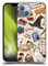 Head Case Designs Officially Licensed Harry Potter Hogwarts Pattern Deathly Hallows XXXVII Soft Gel Case Compatible With Apple iPhone 14