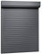 ZEYUAN Rollladen Aluminium, Aussenrolladen, Schrank Rollo, Außenrollo, Sonnenschutzrollo Außen, 140 x 150 cm Anthrazit