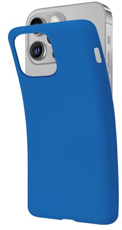 SBS Schutzhülle für iPhone 13 Pro Max Blau Pantone 2145 C Hülle Weich Flexibel Kratzfest Dünn Bequem in der Tasche Hülle Kompatibel mit Wireless Charging