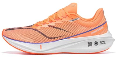 LI-NING FEIDIAN 3 Challenger Herren Marathon Laufschuhe Rückfederung Atmungsaktiv Turnschuhe Sneaker Orange ARMT037-14H EU 41 2/3