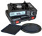 INTEC - Réchaud à gaz portable 2200W ETNA + Plaque plancha + Grill Cartouche gaz Camping Allumage Piezo Mallette