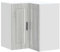 vidaXL Mueble esquinero Cocina Porto Madera contrachapada Gris Sonoma, Armario de Pared de Cocina, Unidad de Pared de Esquina de Cocina, Unidad de Esquina de Pared