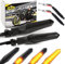 Area1 LED Blinker + Widerstände für kompatibel mit Piaggio 1, TPH, TPH-X, New TPH, Typhoon, NRG Power mc2 mc3 Zip, Zip 2, Dieses, Fly, Free 50 125 150 180 250 (V1 / 2 Blinker + 2 Widerstände)