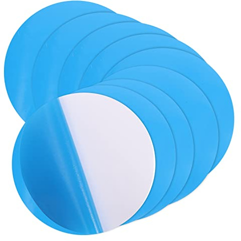 Toddmomy 10 Stücke Aufblasbare Boot PVC Reparatur Kleber Pool Patch Schwimmen Blau