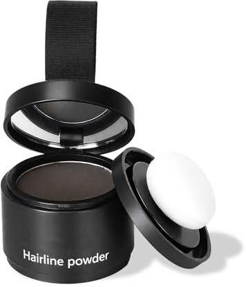 Polvo de raíz, 4 g, corrector de pelo para engrosar el cabello para mujeres y hombres, resistente al agua, maquillaje para el cabello en la línea del cabello, revestimiento gris para polvo de 48 horas