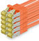 1aTTack.de Câble Réseau Cat7 Cat 7 10 GB/s SFTP - 10x 1m - RJ45 Ethernet LAN DSL Routeur Modem - Orange