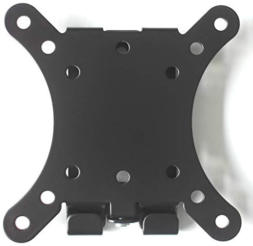 Drall Fernseher TV Wand-Halterung - flach schmal - für 15-32 Zoll LED LCD Plasma Curved OLED Bildschirm Halter - VESA 50 75 100 schwarz Modell: L84B