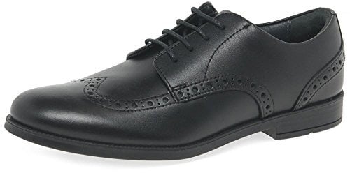 Start-rite Boy's Unisex_Child Brogue Pri, Black Black, 13.5 UK