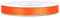 DaLoKu Satinband 6/12/25/38/50/100mm x 25m Geschenkband Schleifenband, Größe: 6mm x 25m, Farbe: Orange