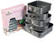 ARIANA HOMEWARE® Set of 5 Non-Stick Square Cake Tins Springform with Removable Bottoms and Metal Handles Loose Base Leakproof Baking Pan Tray Perfect for Cakes – Sizes 20 x 22 x 24 x 26 x 28 cm